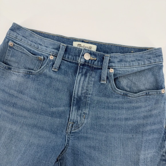 Madewell Denim - Madewell Balloon Jeans Women's Size 28P Light Wash Cotton Blend‎ Cropped